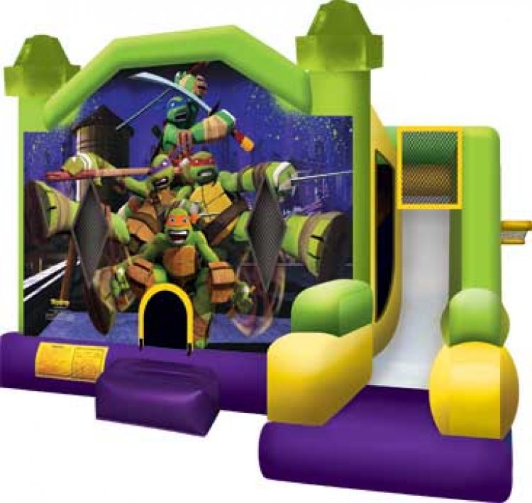 Teenage Mutant Ninja Turtles 7 in 1 Combo - Arkansas Bounce Inflatables ...