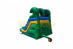 15ft Emerald Rush Water Slide
