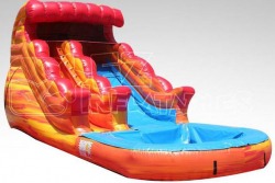 inflatable volcano rush water slide rental element133 47348648 13ft Volcano Rush Water Slide