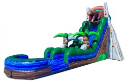 jurassic20rush20water20slide20inflatable20rental20tulsa20oklahoma 242467834 24ft Jurassic Rush Water Slide w/ Pool