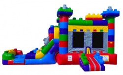 mega20blocks20lego20bounce20house20combo20inflatable20party20rental20tulsa20oklahoma 859540068 Mega Blocks Combo (Dry)