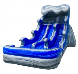 18ft Rockin Double Lane Wave Water Slide