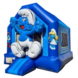 Smurf Bounce House