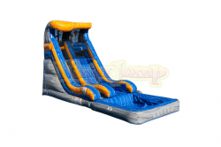 18ft Tidal Wave Boulder Rush Water Slide