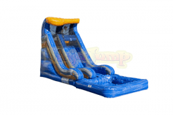 18ft Tidal Wave Lava Falls Water Slide