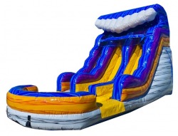 15ft Wild Thing Double Lane Water Slide