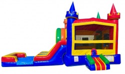 EZ20Rainbow20inflatable20bounce20house20water20slide20combo20rental20tulsa20oklahoma 392009806 EZ Rainbow Castle Combo w/ Pool