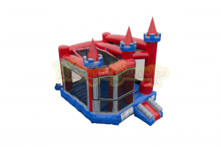 backyard bounce house combo rental castle tower tulsa ok 2 1723824320 Backyard Combo Castle Tower