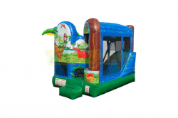 backyard bounce house combo rental dino world tulsa ok 3 1723822626 Backyard Combo Dino World