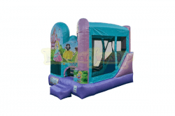 backyard bounce house combo rental little princess tulsa ok 2 1723825006 Backyard Combo Little Princess