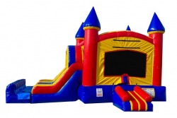 fortress20of20fun20inflatable2020bouncre20house20combo20party20rental20tulsa20oklahoma 668458965 EZ Fortress of Fun Combo (Dry)