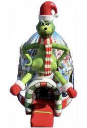 grinch inflatable bounce house rental christmas tulsa ok 3 1732063 1 Christmas Mean One Bounce House Combo