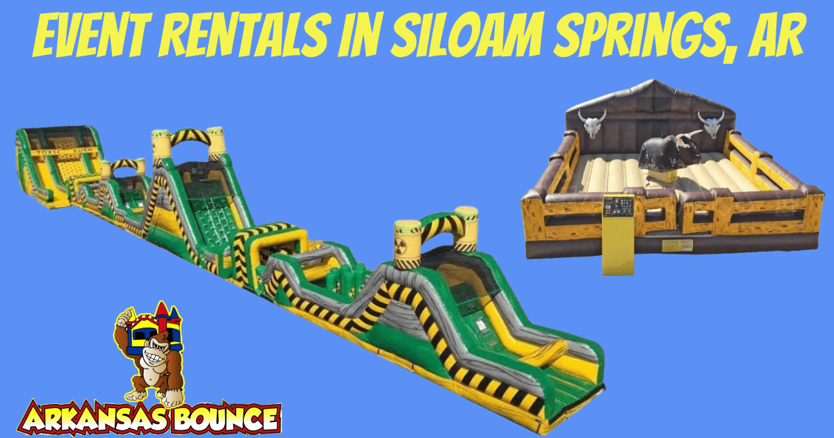 Event Rentals In Siloam Springs, AR - Arkansas Bounce