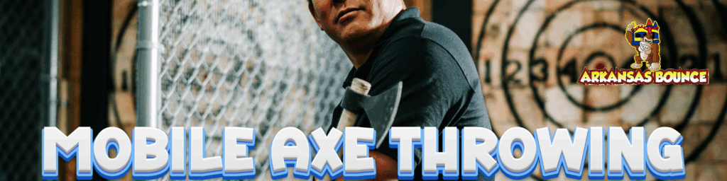 Mobile Axe Throwing Rentals - Arkansas Bounce